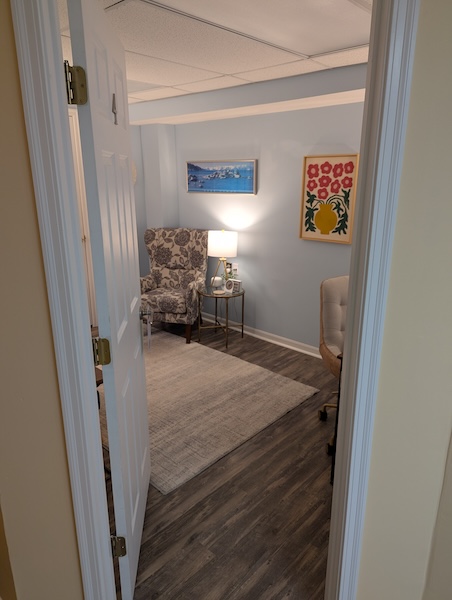 Entrance to counseling room